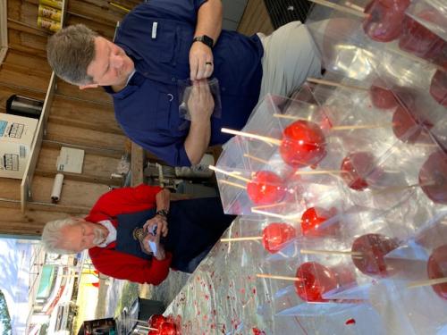 Allen and Tab with Candy Apples.jpg