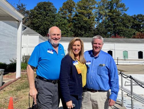 Bob Patterson, Kay Williamson and Robert Griffin attend the Warm Springs Pool Museum Dedication.jpg