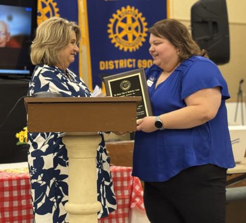 Rhonda Fuller Denton receives the James T Evans Award 2026.jpeg